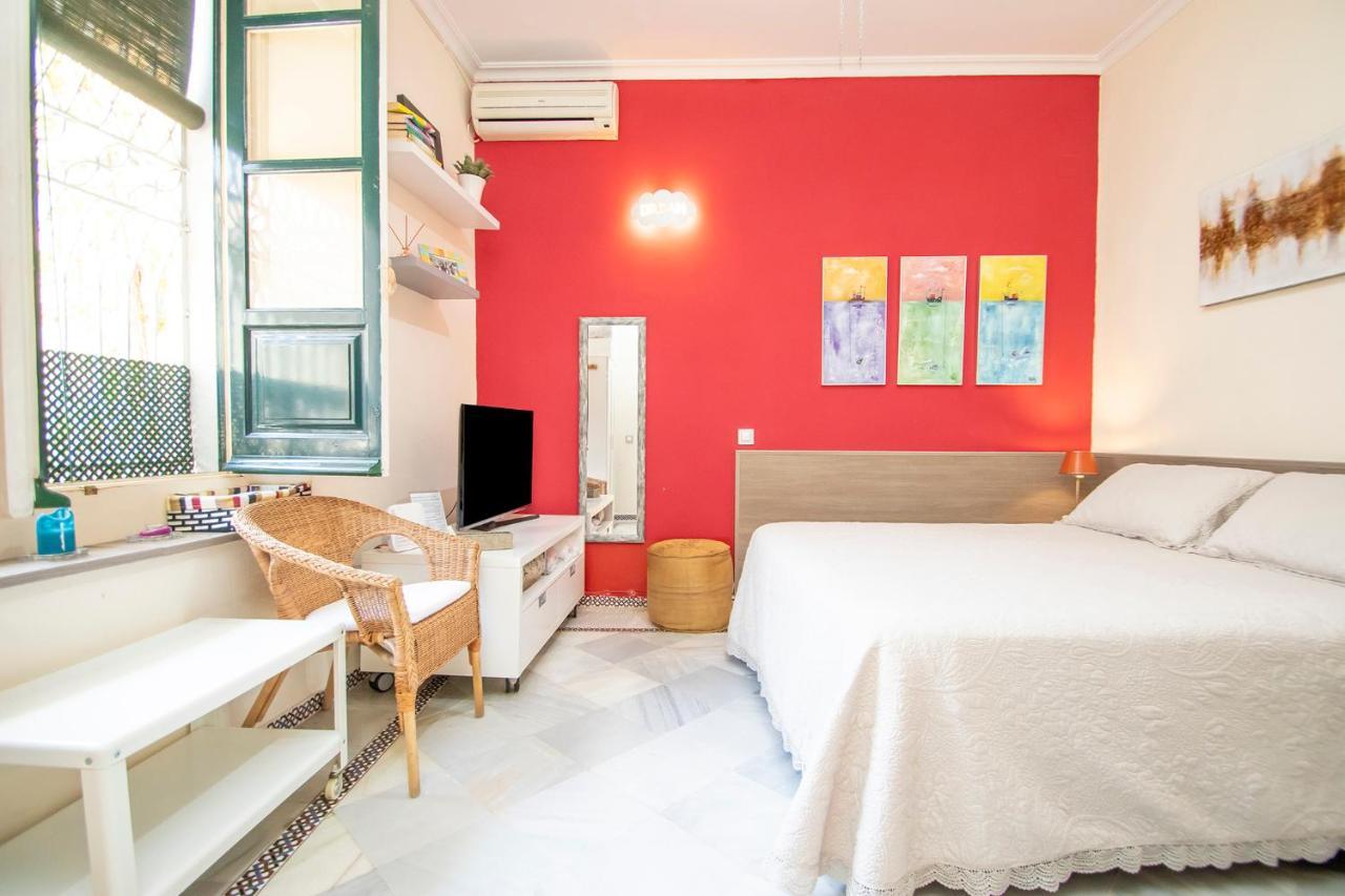Apartamento Tranquilo Y Con Encanto En Palacio Sevillano, Junto Catedral A Acond Y Wifi Eksteriør bilde