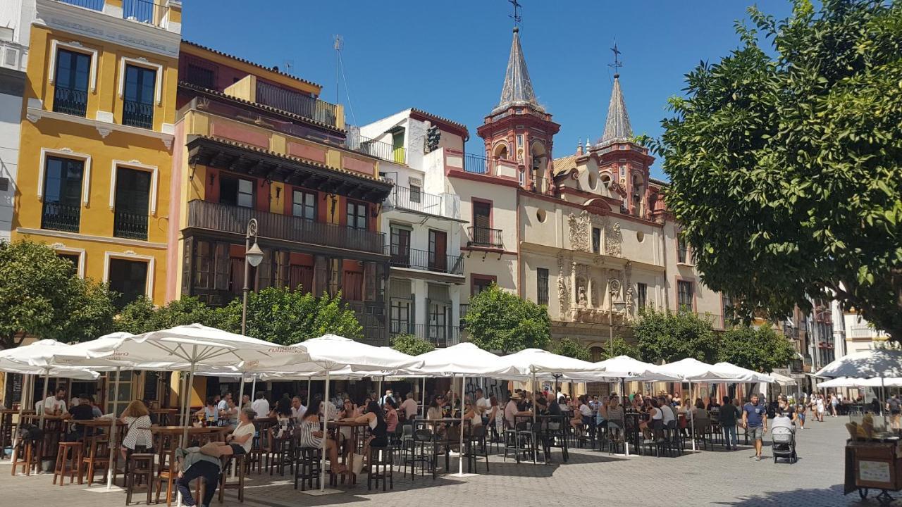 Apartamento Tranquilo Y Con Encanto En Palacio Sevillano, Junto Catedral A Acond Y Wifi Eksteriør bilde